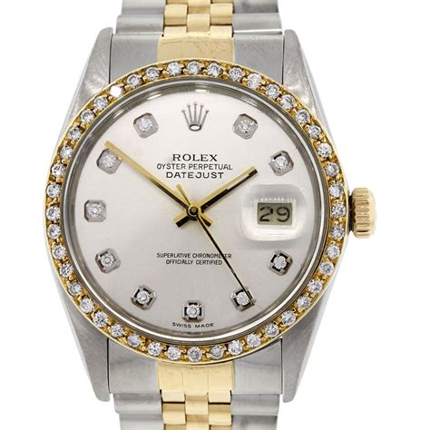 rolex 16013 usato|rolex datejust 16013 diamond bezel.